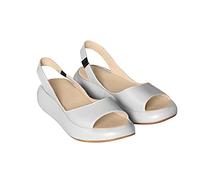 Sandales Femme Été Sandales Compensées Femmes Sandale Confortable Orthopédique Confortables Chaussures Plateforme Chaussures Antidérapantes Respirantes Bohême Bout Ouvert Sandale Idéal Cadeau