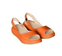 Sandales Femme Été Sandales Compensées Femmes Sandale Confortable Orthopédique Confortables Chaussures Plateforme Chaussures Antidérapantes Respirantes Bohême Bout Ouvert Sandale Idéal Cadeau