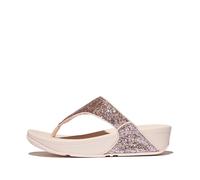Sandales femme FitFlop Lulu Multi-Tonal Glitter Toe-Post Rose 37