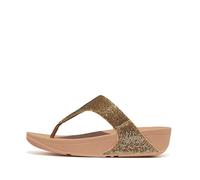 Sandales femme FitFlop Lulu Toe Post - Glitterball Doré 38