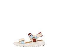 Sandales femme Flextride S Geox Ref 68075 C1S0B Blanc casse Bleu ciel 37