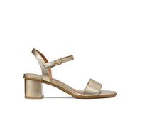 Geox Femme D Aurely 50 B Sandales à Talons, Doré, 35 EU