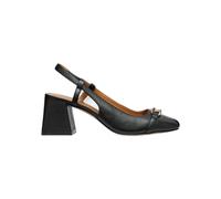 Geox Escarpins D Coronilla pour Femme, Noir, 36 EU, Noir, 36 EU