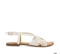 GIOSEPPO Femme Aidone Sandale Plate, Blanc, 37 EU