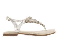 Gioseppo Sandales Poussan Argenté Cuir Talon plat 2 cm 37 Femme