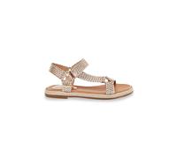 Les Tropéziennes Sandales femme HIPSTO en cuir or Taille 39