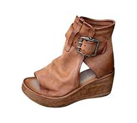 Sandales Femme Mules Et Sabots Femme Talon Haut Sexy Sandales Femme Bout Ouvert Cuir été Plates En Liège Hallux Valgus Sandales D'été Sandales D'été Anatomiques Femme