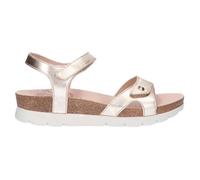Sandales Femme - PANAMA JACK Sulia Shine B3 - Cuir Jaune - Talon 4cm - Fabriqué en Espagne 38