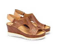 Sandales femme - PIKOLINOS - Aguadulce W3Z-1775C1 - Marron - Brandy - Confortable et compensée 40