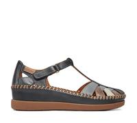 Pikolinos Sandales CADAQUES en cuir à semelles compensées pour femme Ocean