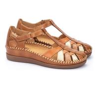 Pikolinos Chaussure Semi-Ouverts en Cuir CADAQUES pour Femme Color Brandy