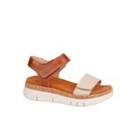 Pikolinos Sandales à semelles compensées en Cuir PALMA pour Femme Color MARFIL