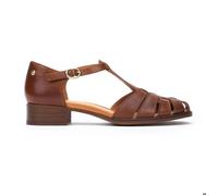Pikolinos Sandales femme semi-ouvertes Valencia en cuir Marron Taille 38