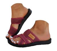 Sandales Femme Plates, Claquettes À Doigts Entrelacés, Chaussures en Maille, Tongs Respirantes, Slides De Plage, Pantoufles Utiles, Sabots Légers, Tongs Souples, Slides Naturelles
