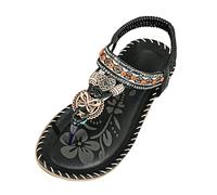 Sandales Femme Sandales Confort Femme Compensées Été Confortable Décontracté Tongs Orthopédiques Fleur Compensées Avec Bande Croisée Pantoufles Été Anatomiques Confortables Fabriqué En Italie