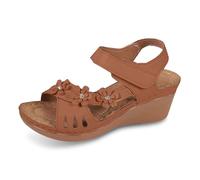 Sandales Femme Sandales Femme Été Confortable Confortables Chaussure Compensee Sandale Chaussures Ete Cuir Ouvertes Et Nu Pieds Étanche 43 Blanche 39 Chic Plateforme Noire Ouverte Talon Compensé D