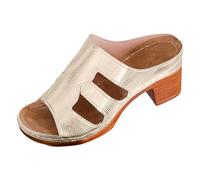 Sandales Femme Sandales Pour Femmes Été Sans Lacet Appartements Été Bout Ouvert Talon Bas Confortable Plage Chaussures Décontractées Tendance Plage Printemps 2026 Mignonnes Sexy Travail Bureau