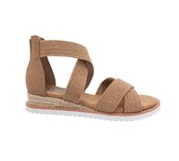 Sandales Femme - SKECHERS BOBS DESERT KISS-DESERT NIGHTS - Marron - Boucle de serrage - Confortable 36