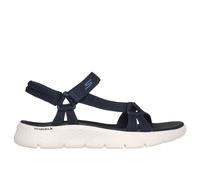 Skechers Sandales Femme Go Walk Flex Sublime – Tissu bleu marine – Taille 41 EU