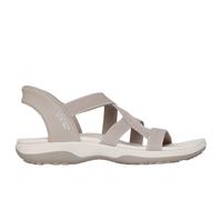 Skechers Femme Reggae Slim-Stretch Flex Hands Free Slip-ins Sandale, Gris, 38 EU