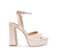 Sandales femme - STEVE MADDEN - Transpire - Talon aiguille - Beige - Champ satin 39