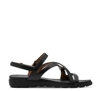 Tamaris Mule femme à talon compensé en cuir noir 42 EU