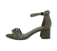 Sandales Femme - TAMARIS - Daim-Nubuck - Talon Large - Boucle de serrage - Vert sauge 39