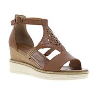 Sandales Femme - TAMARIS - Marron Cognac - Cuir - Bride 39