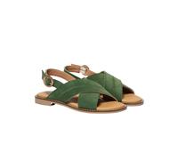 TBS - Sandales plates - Femme - Vert - Assiane - Taille 38