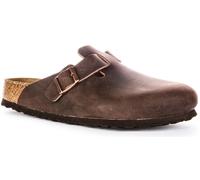 Sandales Femmes Birkenstock Boston Bs Mule Clog En Brun EU 36-46