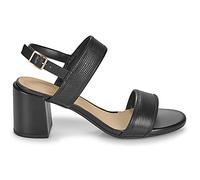 Clarks Femme Ezoria Sling Sandale, Black Interest, 38 EU