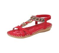 Sandales Femmes Été De Marche Confortablesplateforme Chaussures Es Chaussures Compensées Femme Sandales Femme Été Mules Compensées Avec Strass Fermeture Élastique Réglable Pour Mais Piscine Plage