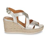 Geox Femme D Ponza Espadrille Wedge Sandales, doré, 36 EU