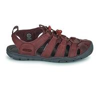 Keen Sandales Clearwater CNX Leather, Rouge, Femme, Taille EU 40