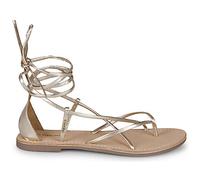 Sandales entre-doigt femme DJOYA or en cuir Or 39
