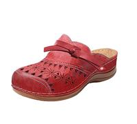 Sandales Femmes Nu-pieds Orthopédique Compensées Sandale Confortable de Plage Offre de Printemps Pantoufles Femme ete Respirantes Semelles épaisses Anti-dérapant Chaussures Bohemia Romain Sandals