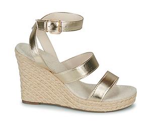 Sandales femmes Only ONLAMELIA-16 WEDGE SANDAL FOIL Doré 37