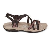 Sandales femmes Skechers REGGAE SLIM SUN ARRAY Marron 37