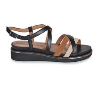 Tamaris Femme Damen 1-28237-44 Sandale cale, Noir, 41 EU