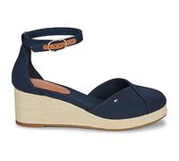 Sandales femmes Tommy Hilfiger FLAG CLOSED TOE MID WEDGE ESPAD Bleu 37