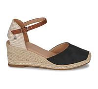 Sandales XTI 140746 pour femme - Noir - Talon compensé 6cm - Boucle de serrage