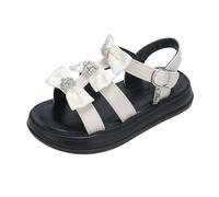 Sandales Fille, Autocollants Tendance pour Enfants Chaussures décontractées à Porter au Quotidien Idéal pour Les Jeux Actifs Parfait pour Les 4 à 15 Ans Superbe Association avec des