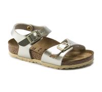 Sandales fille Birkenstock Rio BF Electric Argenté 30 Étroit