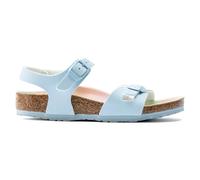 Sandales jeune fille Birkenstock Rio Birko-Flor Bleu 28 Ãtroit