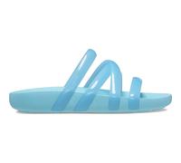 Sandales fille Crocs SplashGlossyStrappy Bleu 34/35