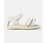 Sandales Fille Cuir Bicho Fw Twins Blanc Naturel 25