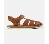 Sandales Fille Cuir Bicho Marron Moyen 31