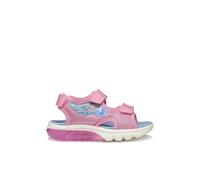 Geox J SANDAL CIBERDRON G, Sandale fille, Pink/Lt Sky,