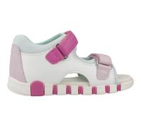 Geox Sandale B Sandal IUPIDOO GIR bébé fille Blanc/Fuchsia Pointure 22