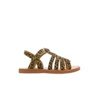Sandales fille Pom d'Api Plagette Strap Marron 31